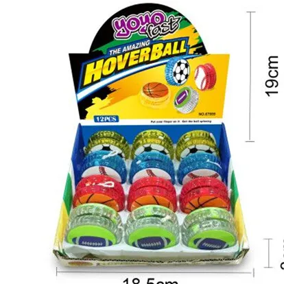 Bola cósmica promocional pago Yoyo niños regalo divertido Yoyo con luz LED colorido juguete para niños