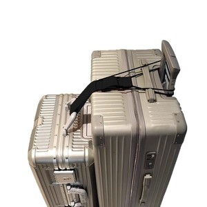 Sangle de bagage à boucle réglable en polyester, couleur unie, accessoire pour sac, pour sangles de transport de voyage - Product Image 2