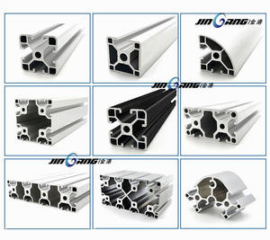 EN estrusioni in alluminio Standard di livello industriale tutti i tipi di profili in alluminio - Product Image 2