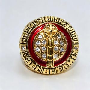 2020 venta al por mayor Kobe Bryant Memorial baloncesto Campeonato anillo diseñ<span class=keywords><strong>o</strong></span> personalizado hombres aleación moda anillo Salón de la Fama inspirado - Product Image 6