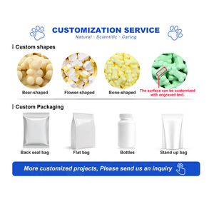 أقراص زيت السمك للحيوانات الأليفة بالجملة من المصنع لتحسين الفراء وتعزيز المناعة، مكمل غذائي شامل للقطط والكلاب - Product Image 5