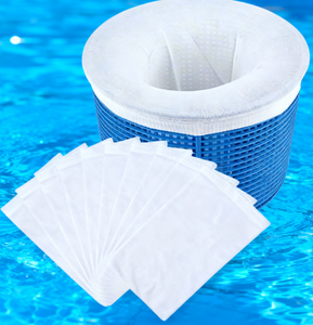 Premium Pool Skimmer Sock Filter Malla fina para escombros eficientes Captura de polen y cabello Ajuste universal - Product Image 4