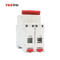 Disjoncteurs miniatures NBL7-63 certifiés CE IEC CHYT (MCB) pour l'énergie solaire PV 6kA Capacité de rupture BCD Courbe C Cuivre PA66