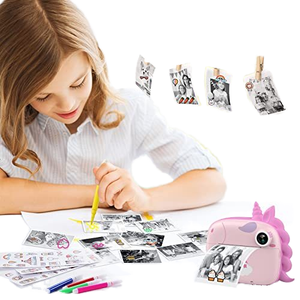 Fotocamera Istantanea per Bambini con Stampa Termica, Regalo Divertente per Ragazze e Ragazzi, con Scheda TF - Product Image 5