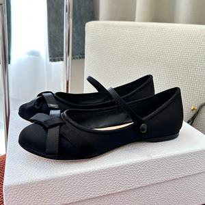 Zapatos Planos de Diseño de Alta Calidad para Mujer, Negros, Elegantes, con Punta Cerrada, Amortiguación, a la Moda - Product Image 6