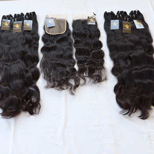 Fournisseurs de cheveux vierges bruts Body Wave 4x4 5x5 6x6 Hd Lace Closure et mèches indiennes brutes avec Hd Closure - Product Image 2