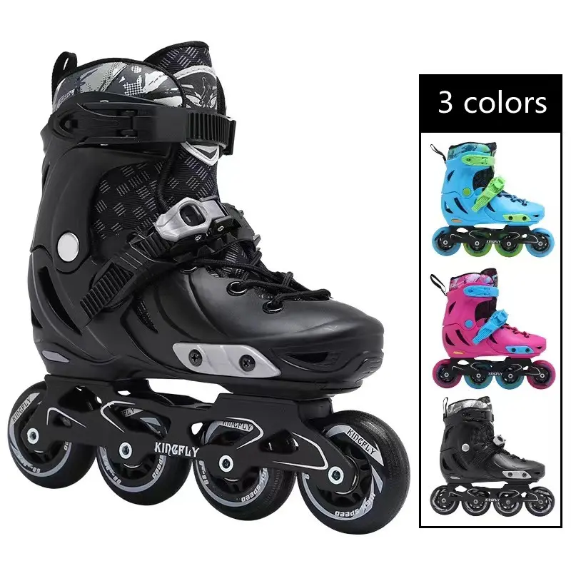Wholesale High Quality Professional Speed Roller Skates Patin Flashing Roller Inline Skates for Beginner Kids Child