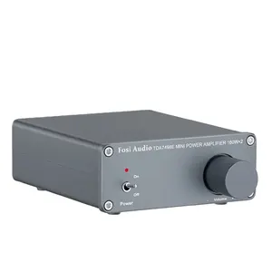 Fosi Âm Thanh Tda7498E 2 Kênh Âm Thanh Khuếch Đại Công Suất Âm Thanh Receiver Mini Hifi Amp Rạp Hát Tại Nhà Loa 160W X 2 Amplificador FS