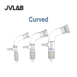 Tubo de Recepción al Vacío para Destilación de Vidrio Borosilicato, Tubo de Cuerno, Boca de Rosca Kirschner, <span class=keywords><strong>75</strong></span> Grados, Forma de Y, Universal, OEM - Product Image 3