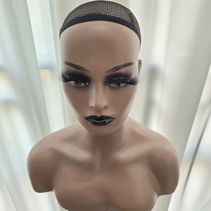 Mannequins Femmes Tête <span class=keywords><strong>Plate</strong></span> Avec Épaules pour <span class=keywords><strong>la</strong></span> Réalisation de Coiffures et l'Affichage de Perruques - Product Image 2