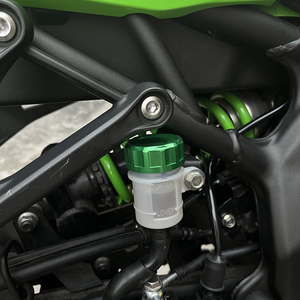 닌자 ZX-4RR ZX-25R 오토바이에 대한 가와사키 용 알루미늄 합금 브레이크 유체 저장소 커버 엔진 플러그 오일 필러 캡 - Product Image 2
