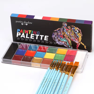 26-Color <strong>Body</strong> Painting Palette Halloween Makeup <strong>Art</strong> Paints Face and <strong>Body</strong> Paint Supplies for Oil Painting Packaged Set - Product Image 6