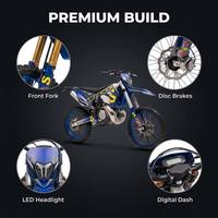 Motocicleta Eléctrica Talaria X3 Design de 35KW y 2 Tiempos, Todoterreno, 220km de Autonomía, 110km/h, Freno de Disco Doble, para Adultos