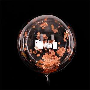 <span class=keywords><strong>Ballon</strong></span> <span class=keywords><strong>à</strong></span> bulles transparent personnalisé de 18 pouces <span class=keywords><strong>avec</strong></span> confettis colorés <span class=keywords><strong>à</strong></span> <span class=keywords><strong>l</strong></span>'<span class=keywords><strong>intérieur</strong></span> pour décorations de fête - Product Image 3