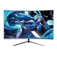 Écran 27 pour PC de jeu, jeu 200 Hz, ordinateur, écran large ultra LCD, écran LCD incurvé 200 Hz