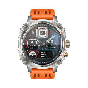 Đồng hồ thông minh KM200 <span class=keywords><strong>2025</strong></span> dành cho nam - Màn hình AMOLED hình cầu 1.75'', gọi Bluetooth, đèn pin LED, thiết bị theo dõi thể dục thể thao ngoài trời - Product Image 4