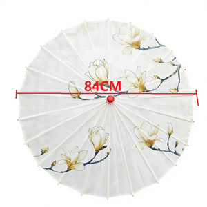 Parapluie pliant en bois à commande manuelle de style <span class=keywords><strong>japonais</strong></span>, design Japandi, cadeau d'affaires, usage quotidien, rangement rotatif - Product Image 2