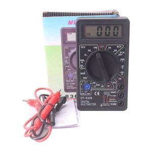 Multimètre numérique portable Shengce DT-830B noir, facile à utiliser, qualité garantie, piles <span class=keywords><strong>9V6F22</strong></span>, AC 200-750V, DC 200mV-1000V - Product Image 5