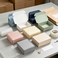 Boîte en carton recyclable sur mesure de 4 mm d'épaisseur, emballage en carton ondulé, boîte d'expédition, carton en papier kraft écologique
