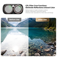 Filtre magnétique GIAI pour caméra Insta360 Luna Ultra, Black Mist Cinebloom CPL ND16, filtre optique en verre pour caméra, accessoire