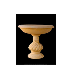 Maceta de Piedra Arenisca Jodhpur BABA MARBLES, Diseño Moderno Ecológico, Resistente a la Intemperie para Jardín, Patio o Terraza - Product Image 3