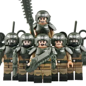 KT1037 askeri ordu şehir polis askerler silah ağır mini tuğla MOC aksiyon figürleri Knights yapı taşları şekil oyuncaklar