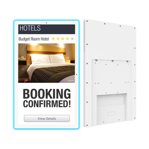 Wall Mount FHD 21.5 <span class=keywords><strong>inch</strong></span> NFC PoE <span class=keywords><strong>tablet</strong></span> với <span class=keywords><strong>Android</strong></span> 14 <span class=keywords><strong>4</strong></span> + 32GB màn hình cảm ứng Led Light Bar cho các cuộc họp kinh doanh quảng cáo - Product Image 1