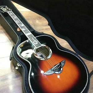 <span class=keywords><strong>Guitare</strong></span> acoustique CHWOCHI Kawoki Eagle Series 42 pouces C20, <span class=keywords><strong>guitare</strong></span> folk haut de gamme à table massive - Product Image 2