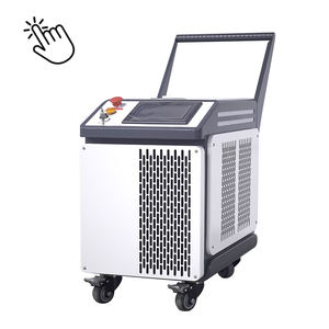 Machine de décapage de peinture sur bois et métal 100w ou 200w 300w Machine de nettoyage par impulsions Machine de nettoyage au laser Décapage de peinture sur bois - Product Image 1