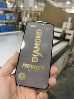 Protection d'écran en verre trempé anti-espion à découpe diamantée à prix réduit pour Samsung S26, verre trempé de confidentialité pour iPhone
