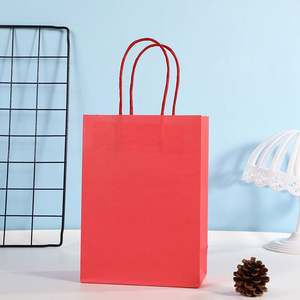 Nouveauté Sac en papier kraft avec logo personnalisé Conception de sacs en papier brun pour emporter - Product Image 4