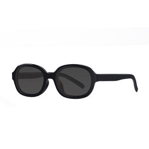 Gafas de sol retro ovaladas para mujer, estilo coreano, ojo de gato, montura negra, polarizadas, protección UV400, tipo 3, gafas de sol - Product Image 5