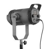 Éclairage de studio professionnel 300W à contrôle continu par application, équipement d'éclairage audio-vidéo LED pour photographie