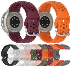 Correa de Silicona para Reloj <span class=keywords><strong>Amazfit</strong></span> Active 2, Banda de 20mm, Pulsera Transpirable, <span class=keywords><strong>Amazfit</strong></span> Active 2/Mini/<span class=keywords><strong>GTS</strong></span> 4/<span class=keywords><strong>3</strong></span>/2/2e - Product Image 2