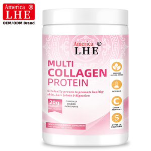 Péptidos de Colágeno Hidrolizado de colágeno múltiple sin sabor de alta calidad que apoyan la piel y las uñas salud intestinal colágeno en polvo 246G - Product Image 6