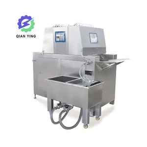 Inyector automático de salmuera de carne de pollo y pescado con agujas de Venta caliente/máquina de inyección de solución salina de carne Industrial