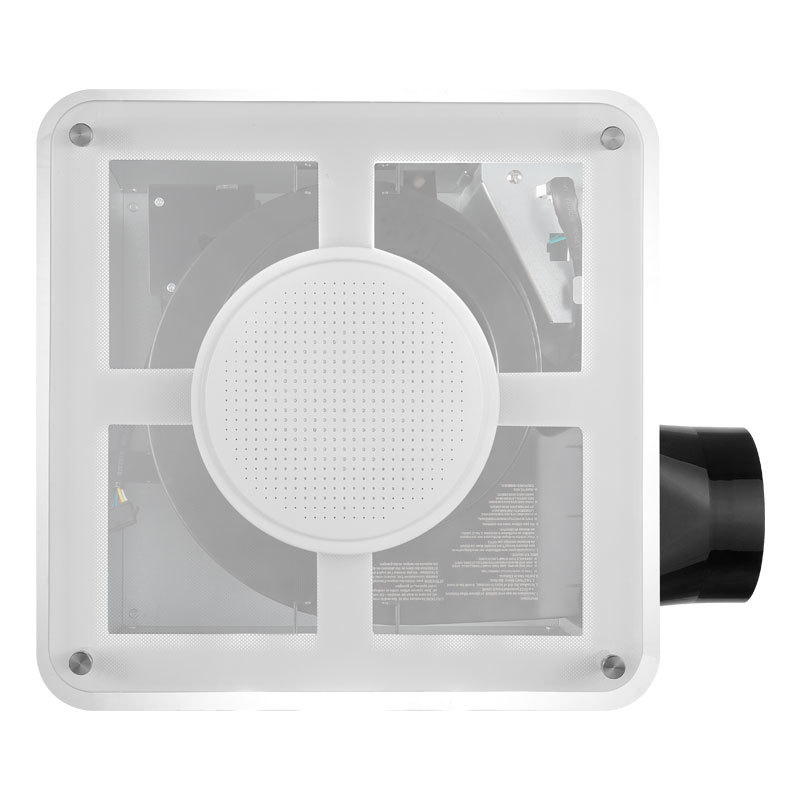 10" Ceiling Exhaust Fan High Quality 3-speed Dc Silent Exhaust Fan With Bluetooth Speaker Toilet Exhaust Fan 240v For Bathroom · image 2