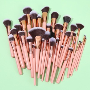 Juego Completo de Brochas de Maquillaje, <span class=keywords><strong>Brocha</strong></span> <span class=keywords><strong>para</strong></span> Polvo, <span class=keywords><strong>Brocha</strong></span> <span class=keywords><strong>para</strong></span> Rubor, <span class=keywords><strong>Brocha</strong></span> <span class=keywords><strong>para</strong></span> Base, <span class=keywords><strong>Brocha</strong></span> <span class=keywords><strong>para</strong></span> Sombra de <span class=keywords><strong>Ojos</strong></span>, Herramientas de Belleza, <span class=keywords><strong>Brocha</strong></span> de Maquillaje Facial de Fibra Sintética - Product Image 1