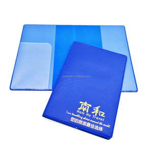 Covers Case Passport Holder Travel Essential Transparent Waterproof Plastic Pockets <strong>Wallet</strong> for Trip Passport <strong>Book</strong> Holder - Product Image 5