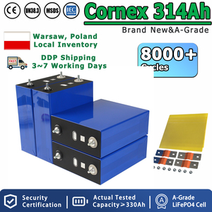 Poland Stock <b>Square</b> Cornex 314Ah 330Ah Rechargeable Lithium Ion <b>Battery</b> Cell 3.2V Lifepo4 <b>Battery</b> for Home <b>Battery</b> Pack Assemble - Product Image 1