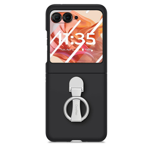2025 nouveau modèle Motorola Razr 50 Ultra étui de téléphone portable PC matériel en vrac Mobile couverture arrière protecteur d'écran poignée de téléphone incluse - Product Image 1