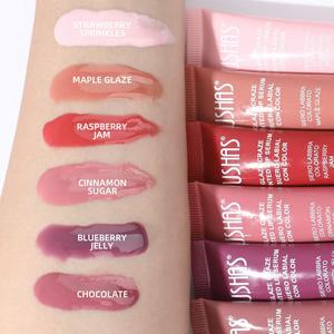 Rouge à lèvres liquide miniature et brillant à lèvres teinté de luxe, longue tenue, avec logo personnalisé, produits de beauté en gros pour femmes - Product Image 4