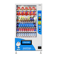 Distributeur automatique intelligent de boissons et de collations, nouveau design 2024, robot distributeur automatique