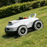 Tondeuse à gazon robotisée RTK sans fil de 2000 m² avec une largeur de coupe de 210 mm pour les jardins résidentiels et les pelouses de propriétés