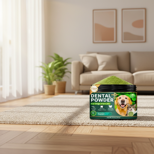 Polvo Limpiador Dental para <span class=keywords><strong>Perros</strong></span> Más Vendido con Enzimas y Probióticos que Reduce la Placa Dental y el Mal Aliento en <span class=keywords><strong>Perros</strong></span> - Product Image 6