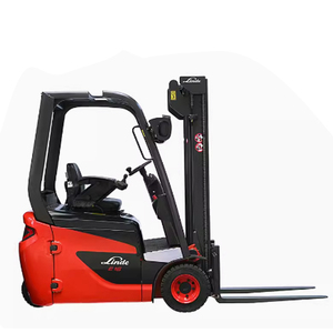 Empilhadeira Linde E16c empilhadeira de três estágios com bateria de três pontos de 1.6 toneladas e peso balanceado - Product Image 4