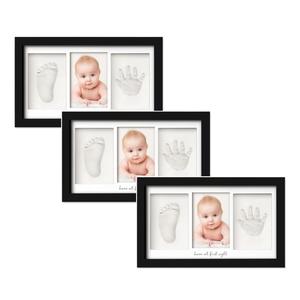 מפעל הסיטונאי אמא חדשה & מתנות תינוק למקלחות לתינוק עץ יד יד & רגל ערכת חימר מסגרת תמונה - Product Image 4