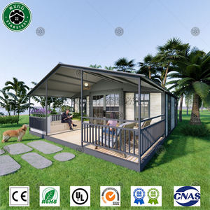 บ้านสำนักงานสำเร็จรูปแบบพกพา ขยายได้ ขนาด 20 40 ฟุต หรูหรา ทันสมัย ติดตั้งง่าย - Product Image 5