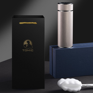 Tasse à eau isolée Tomic en acier inoxydable 500 ml, tasse à thé portable pour cadeaux d'affaires - Product Image 2