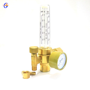 Réducteur de pression de gaz argon tout en cuivre avec débitmètre pour machine de soudage TIG, type piston 0,35 Mpa - Product Image 5